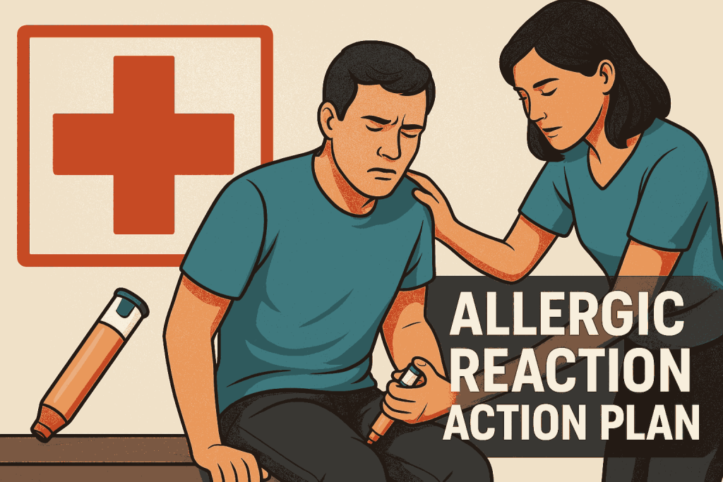 Allergic reaction action plan